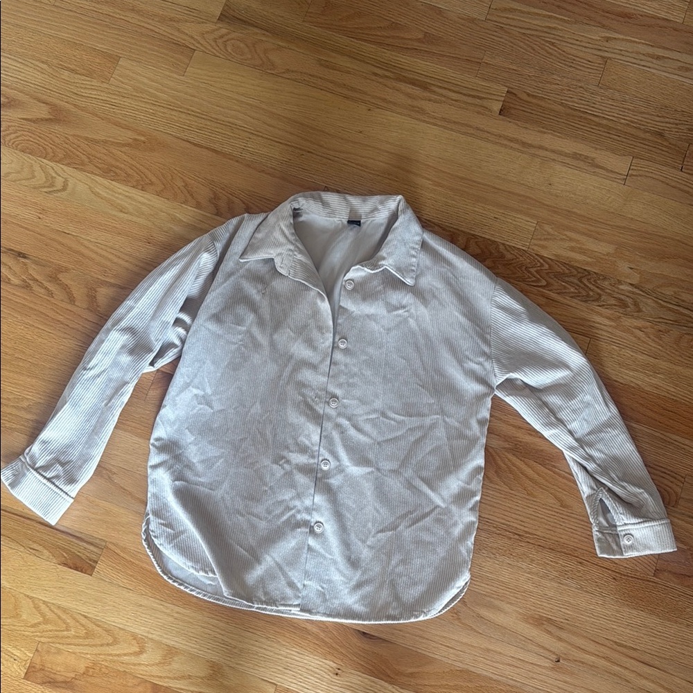 SHEIN button down top